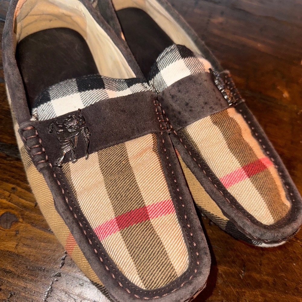 Burberry loafers men’s 10